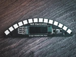 Дисплеен модул с 14 светодиода и OLED екран за AndroidMotoDisplay