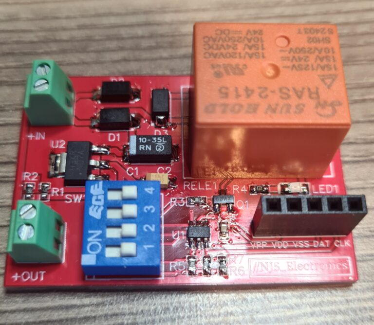 Реле за отложено отваряне на електрически вентили 24 V — NJS Electronics